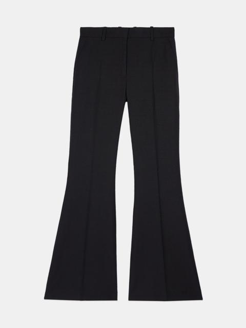 The Kooples BLACK WOOL BLEND SUIT TROUSERS