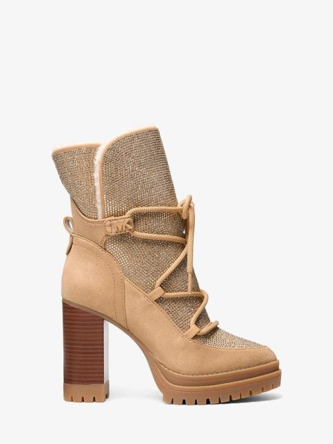 MICHAEL KORS Culver Embellished Platform Boot