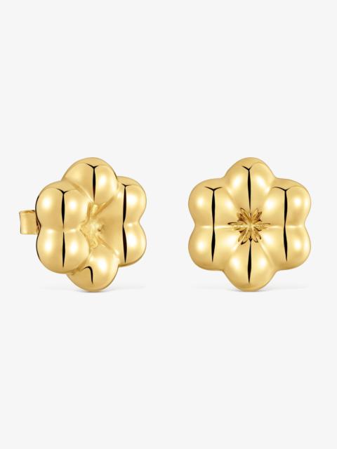 TOUS 15-mm 18kt gold vermeil flower Earrings TOUS Bold Motif