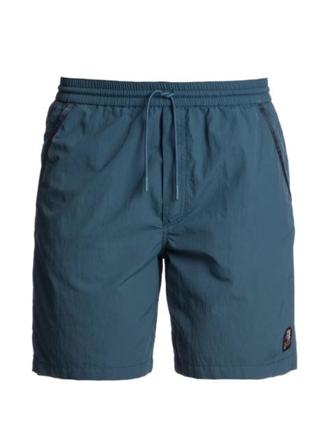 PARAJUMPERS drawstring-fastening logo-patch swim shorts