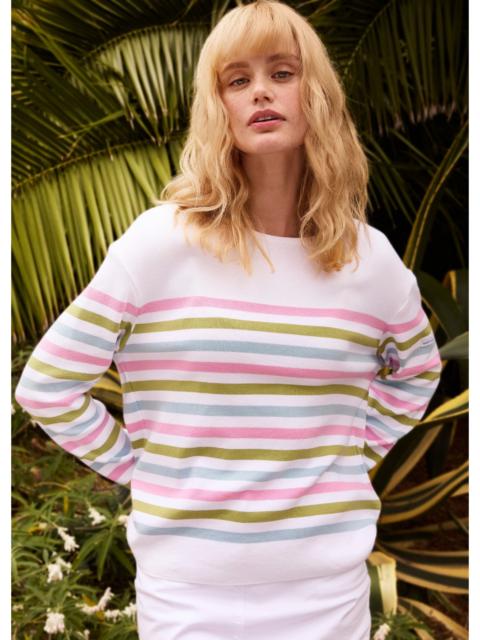 SAINT JAMES ECRIN COTTON TRICOLOR Striped Sweater