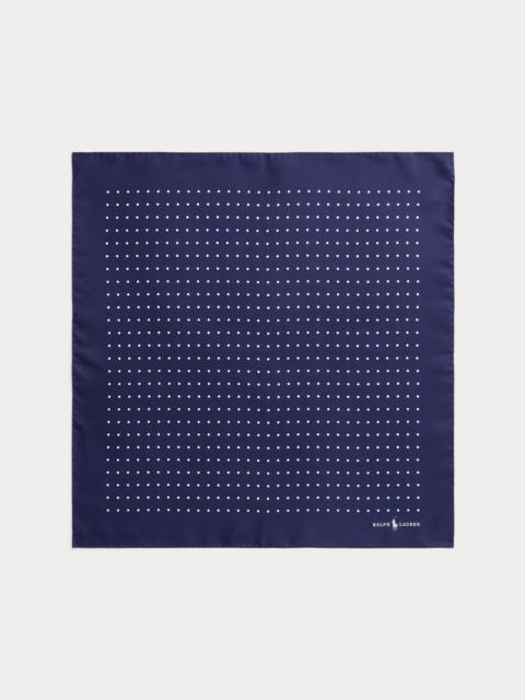 Polo Ralph Lauren Polka-Dot Silk Twill Bandanna