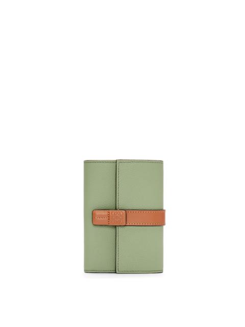 Loewe Small vertical wallet in soft grained calfskin
