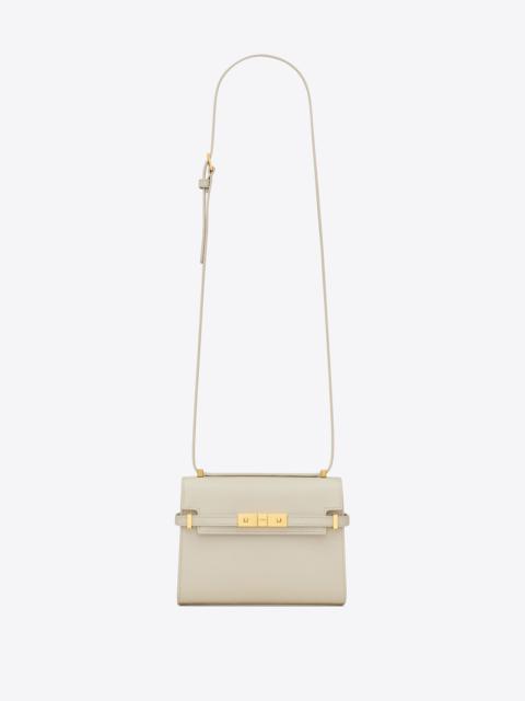 SAINT LAURENT manhattan mini crossbody bag in box saint laurent leather