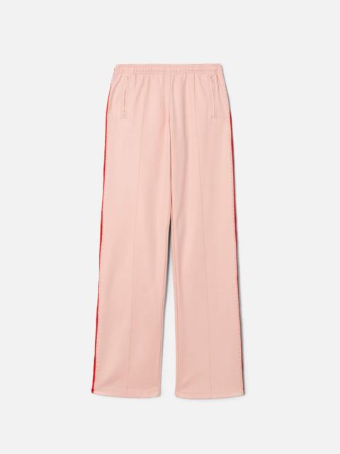 RE/DONE Sunland Track Pant - Pink Salt With Red