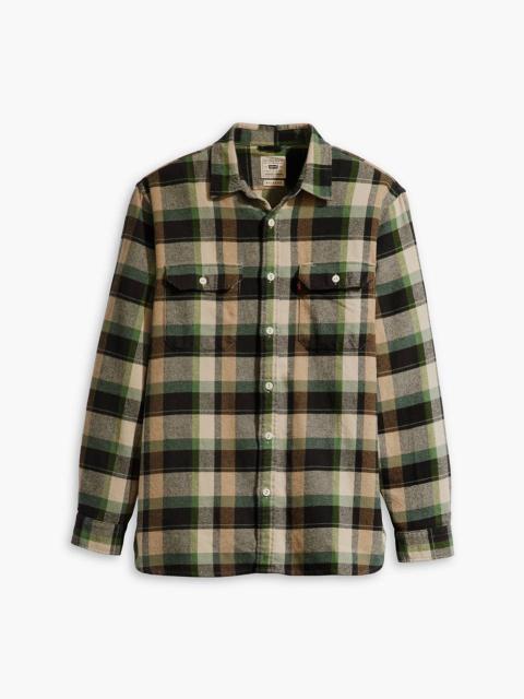 JACKSON WORKER FLANNEL OVERSHIRT