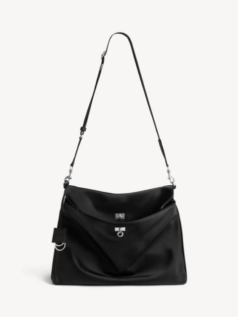 BALENCIAGA Men's Rodeo Messenger Bag Medium in Black