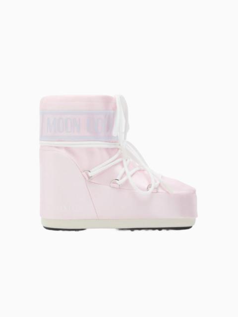 LoveShackFancy Moon Boot Icon Low Rose Pearly Boots
