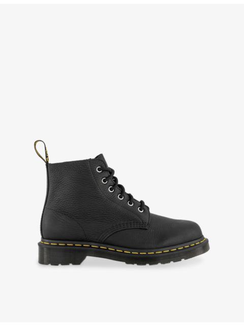 Dr. Martens 101 6-Eyelet Leather Ankle Boots