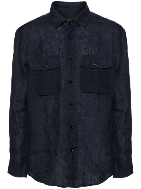 Brioni Brioni Button-up Linen Shirt