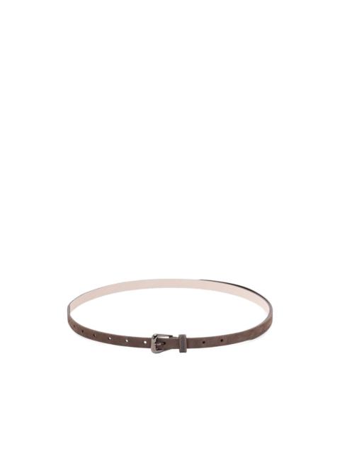 Brunello Cucinelli beaded leather belt