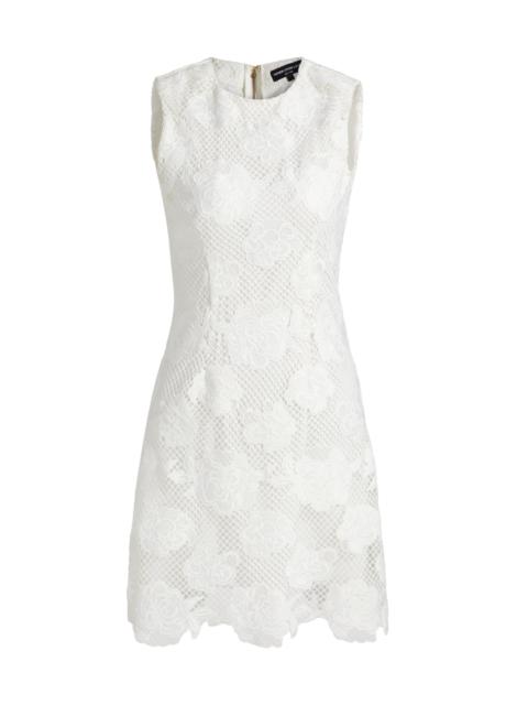 GENERATION LOVE Women's Dania Floral Mesh Minidress - White