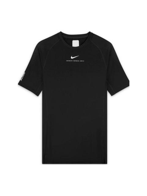 Nike Nike x Stussy Allover Print UV Top 'Black White