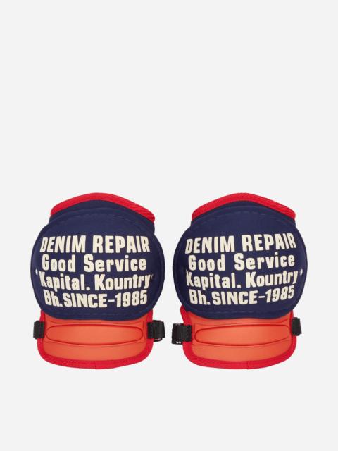 Kapital Denim Repair Knee Pad Blue