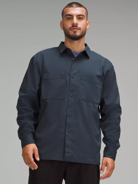 lululemon Poplin Relaxed Long-Sleeve Button Up Shirt