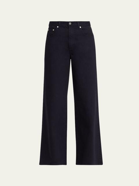TWP Tiny Dancer Wide-Leg Jeans