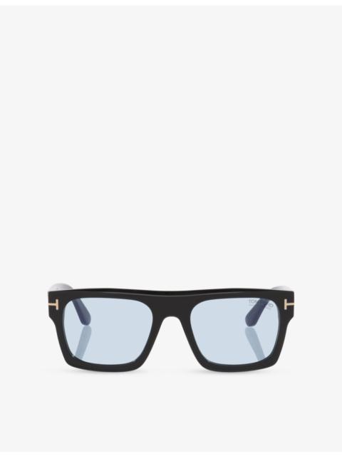 TOM FORD TR002347 Square-Frame Acetate Sunglasses