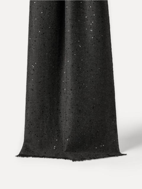 Brunello Cucinelli Cashmere and silk Diamond yarn scarf