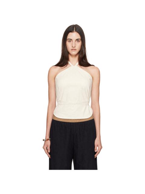 BASERANGE Off-White Mar Top