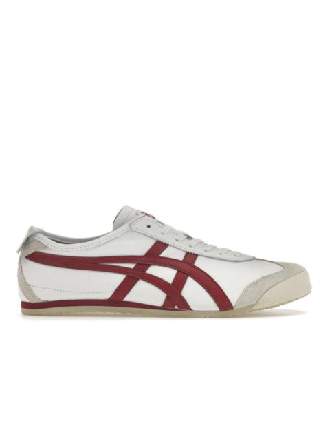 Onitsuka Tiger Onitsuka Tiger Mexico 66 White Burgundy