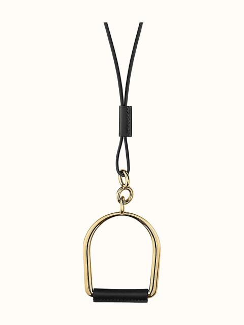 Hermès Heritage Equestre pendant, large model