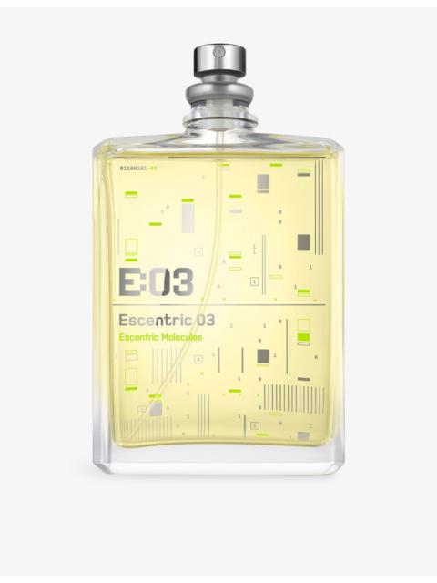 Escentric Molecules Escentric 03 eau de toilette 100ml