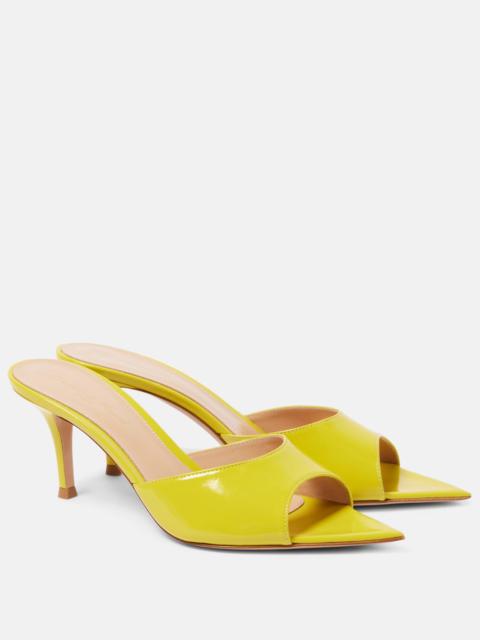 Gianvito Rossi Pat 70 leather mules