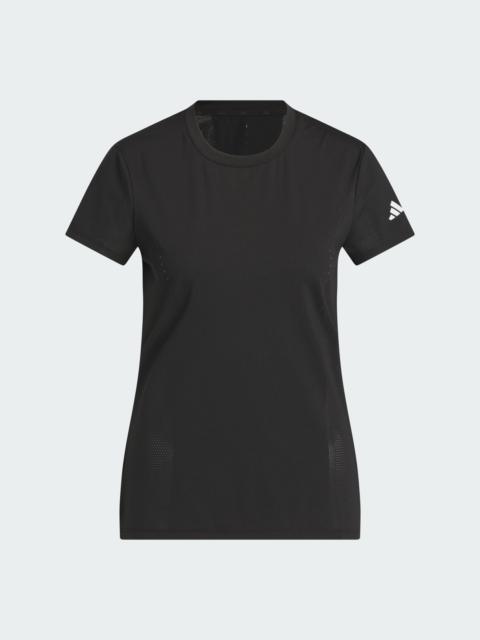 adidas Ultimate365 Tour Engineered Short Sleeve Slim Top