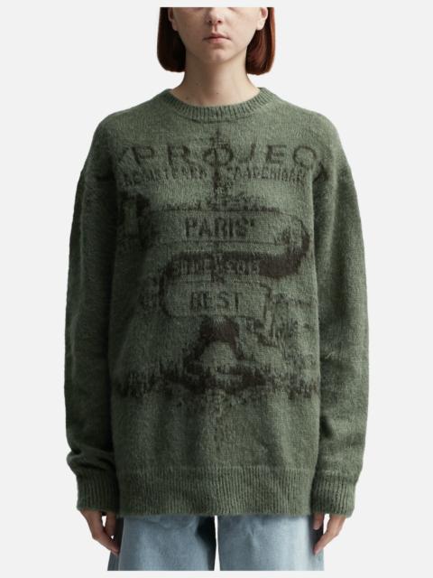 Y/Project PARIS' BEST JACQUARD PULLOVER