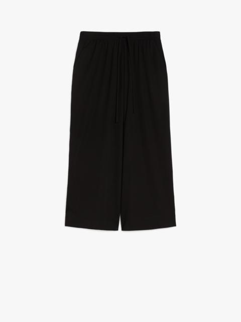 WEEKEND Max Mara VIGILE Jersey cropped trousers