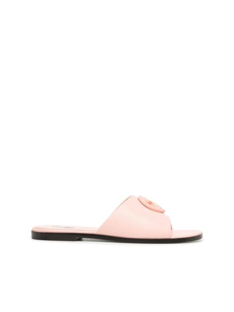 Off-White Arrow plaque flat sandals