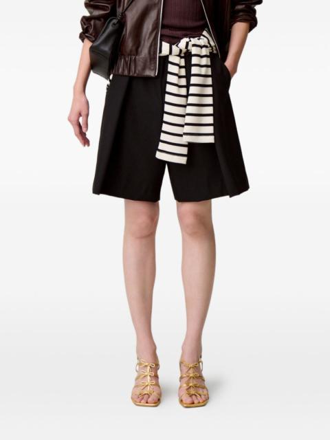 Claudie Pierlot button-detail shorts