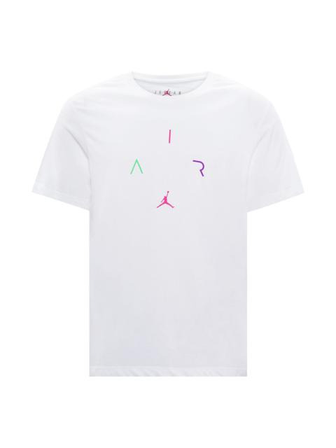 Jordan Air Jordan Dri-FIT AIR Round Neck Short Sleeve White CN3576-100