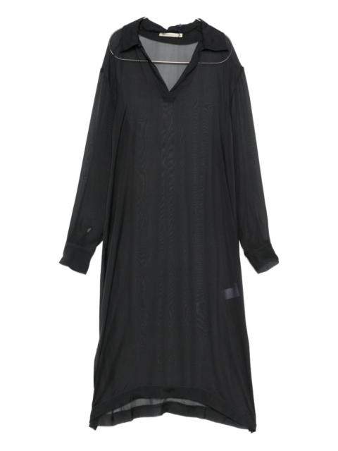 paloma wool v-neck spread-collar top