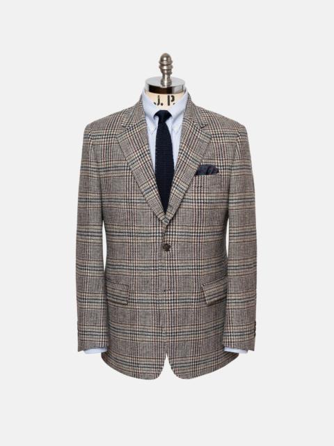 J. PRESS MADE-IN-CANADA GREY LARGE SCALE PRINCE OF WALES SPORT COAT