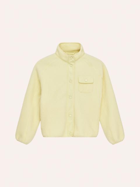 P.E NATION TAKEOVER JACKET IN SOFT YELLOW
