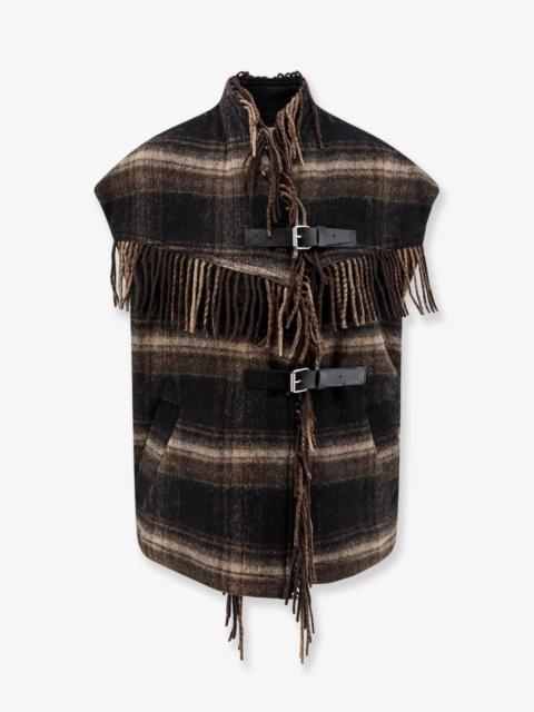 Isabel Marant Étoile Ginesa Sleeveless Jacket With Fringes
