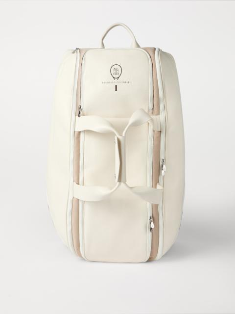 Brunello Cucinelli Grained leather tennis bag