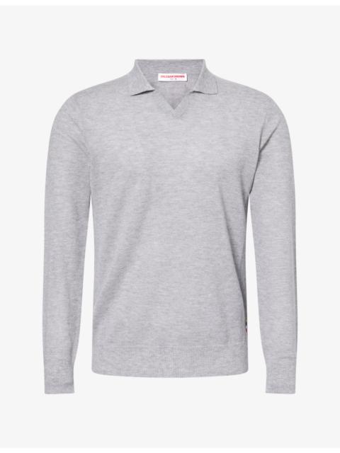 ORLEBAR BROWN Bresson Knitted Cashmere Polo