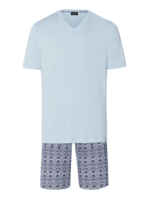 HANRO Night And Day Cotton and TENCEL™ V-Neck Pajama Set