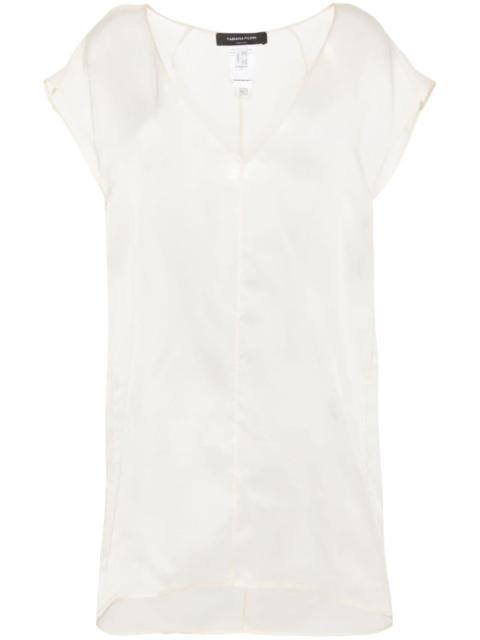 FABIANA FILIPPI semi-sheer silk blouse