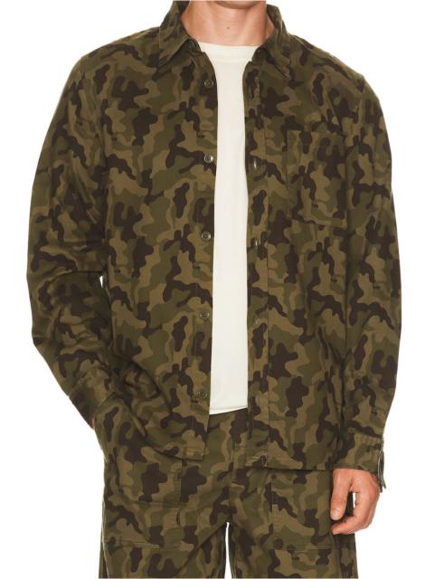 Barefoot Dreams Cotton Canvas Twill Shirt Jacket