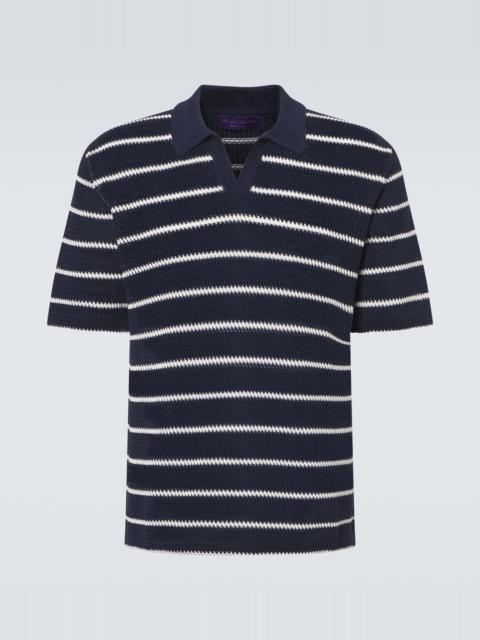 Ralph Lauren Striped cotton polo shirt