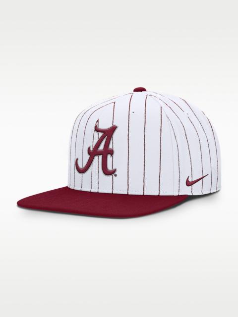 Nike Alabama Primetime Pin Stripe 2-Tone Men's Nike Dri-FIT College Adjustable Hat