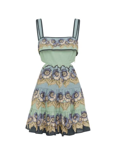 ALÉMAIS Madalena Cut Out Mini Dress