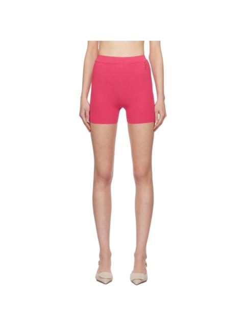JACQUEMUS Pink Les Classiques 'Le Short Pralu' Shorts