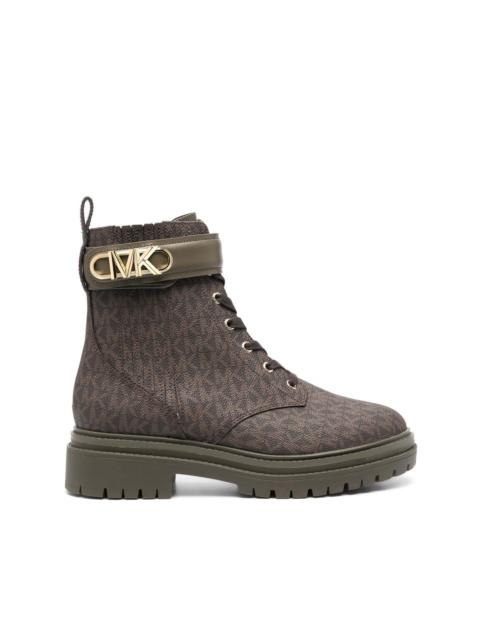 MICHAEL KORS Parkler monogram ankle boots