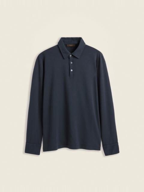 SLOWEAR Interlock cotton polo shirt