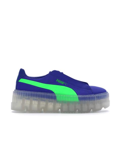PUMA Puma Cleated Creeper Surf Rihanna Fenty 푸른 녹색 (W)