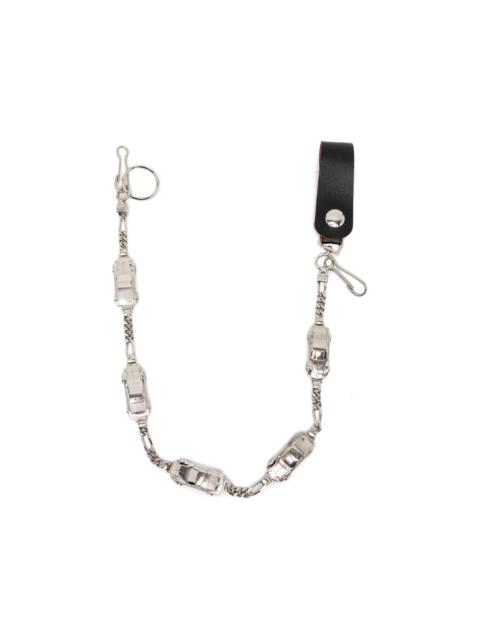 Midorikawa car-motif chain keyring